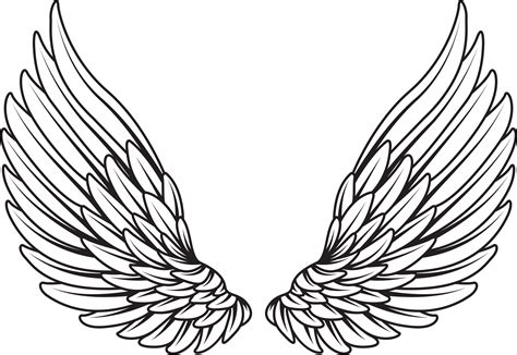 desenhos de asas de anjo
